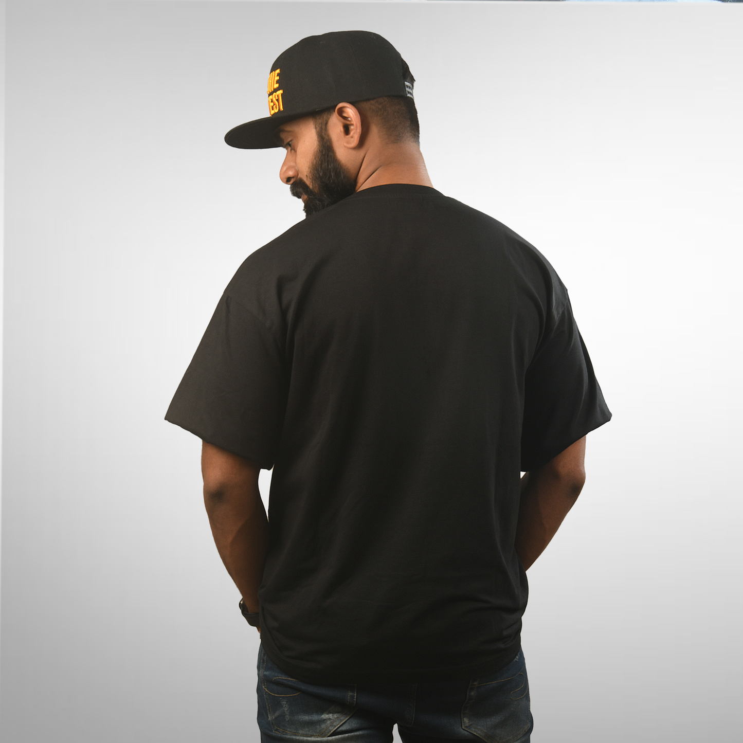 Graphite Black Men's Premium Oversized Tshirt