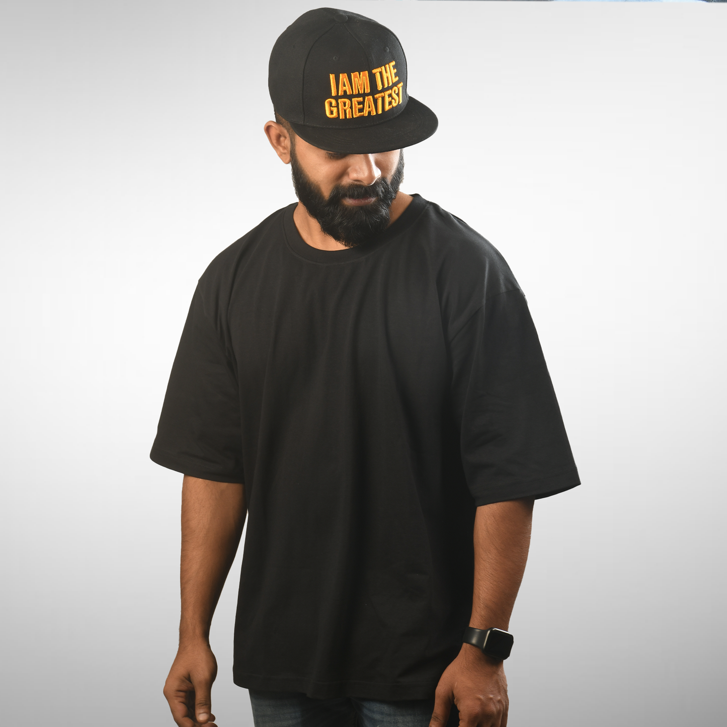 Graphite Black Men's Premium Oversized Tshirt