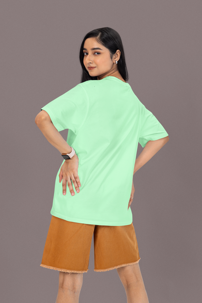 Aqua green Women's Premium Oversized T-shirt